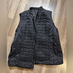 Black Quilted Vest